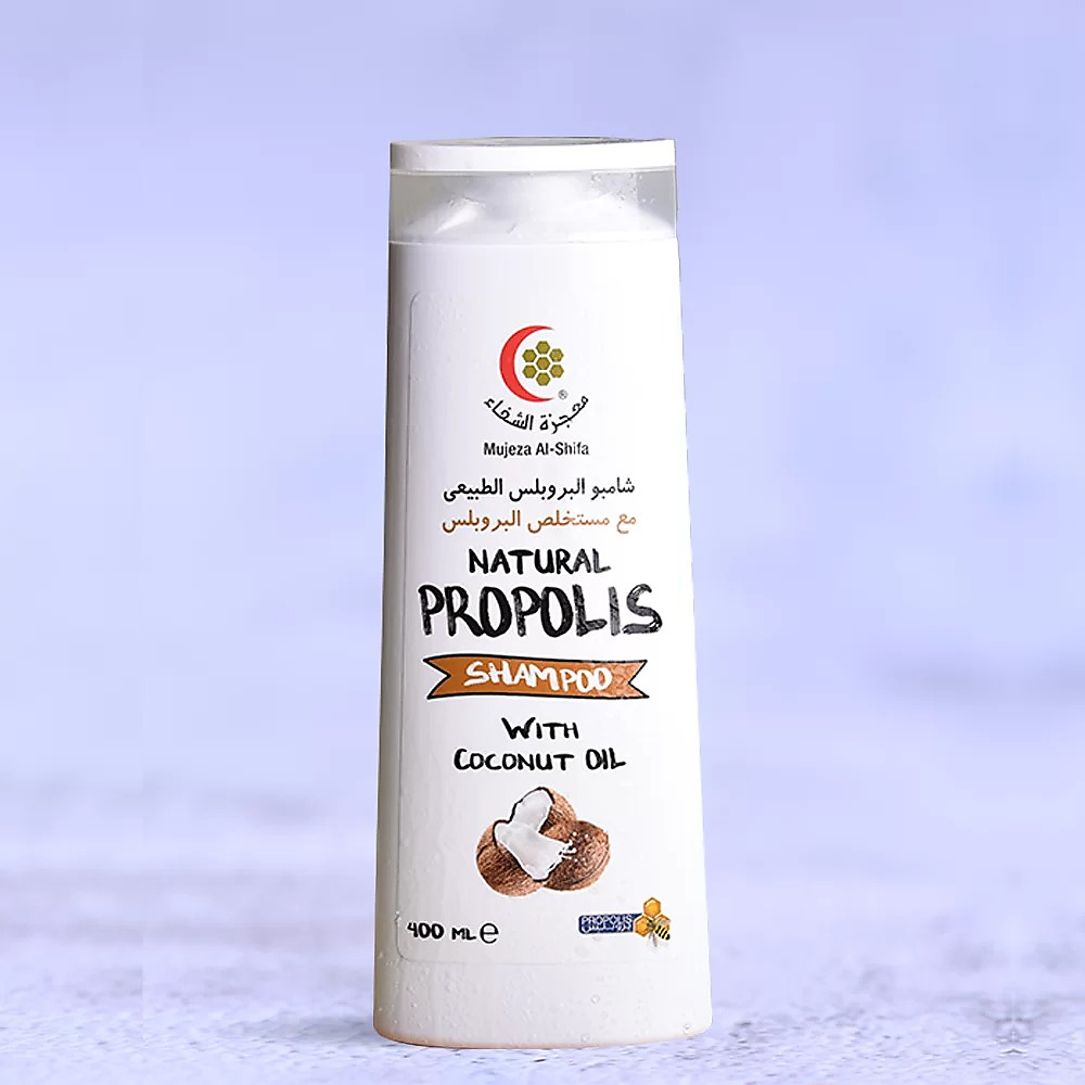 Natural Propolis Shampoo With Coconut oil 400 ml