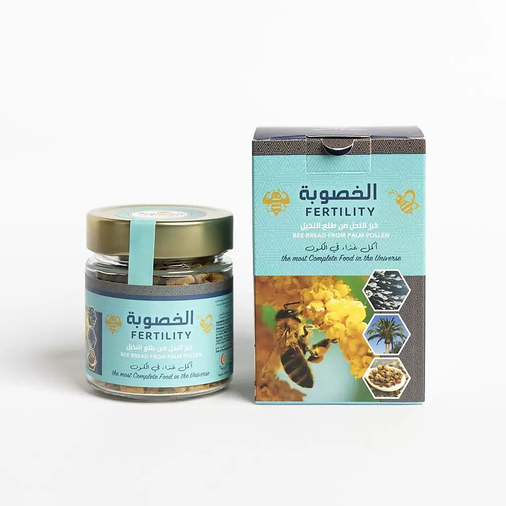 الخصوبة خبز النحل من طلع النخيل