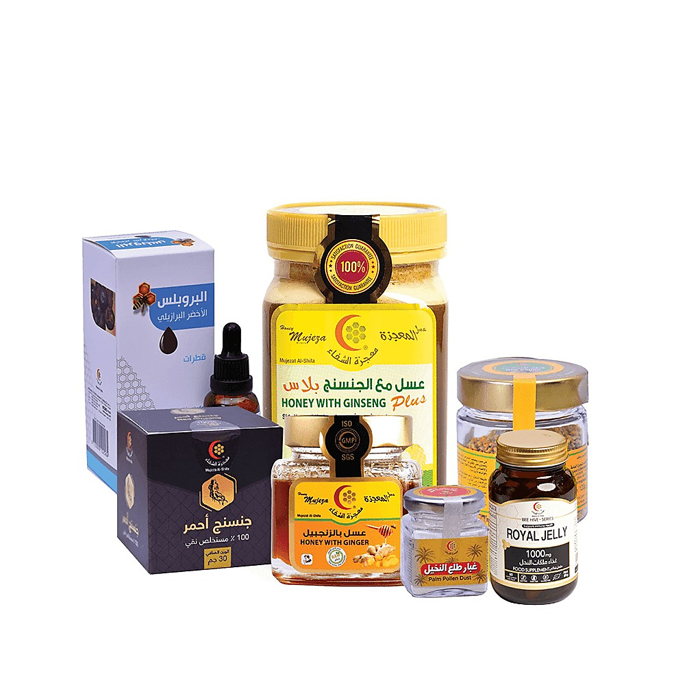 عسل الجنسنج بلس المميز 500جرام