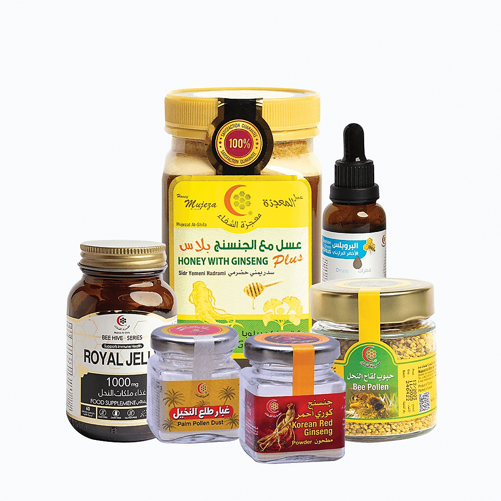 عسل الجنسنج بلاس 500 جرام