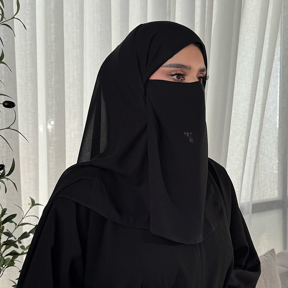 نقاب كويتي متوسط