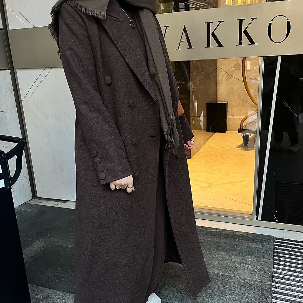 brown coat