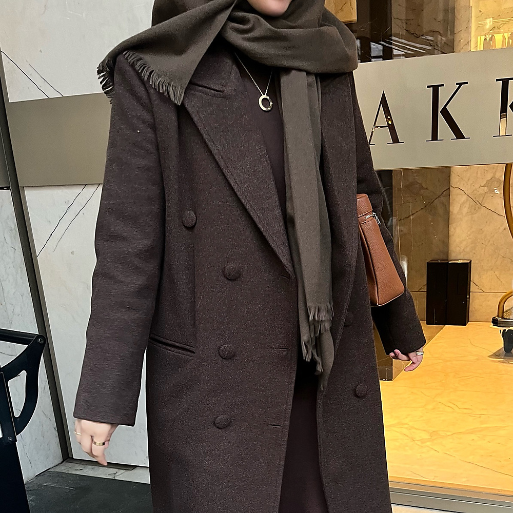 brown coat