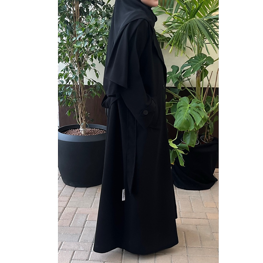 black trench