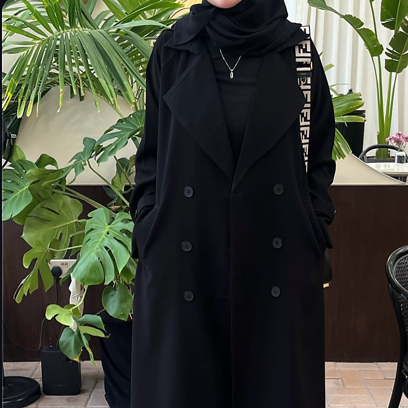 black trench