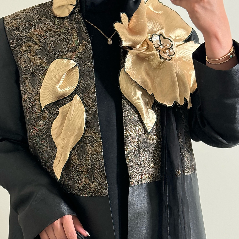floral abaya