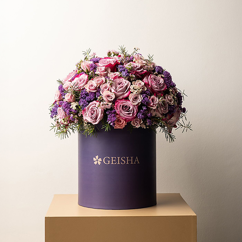 Classic Purple Blooming Box