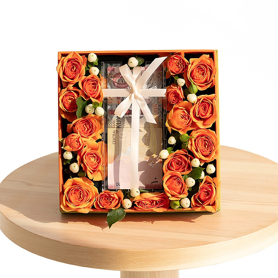 Orange Cash Box