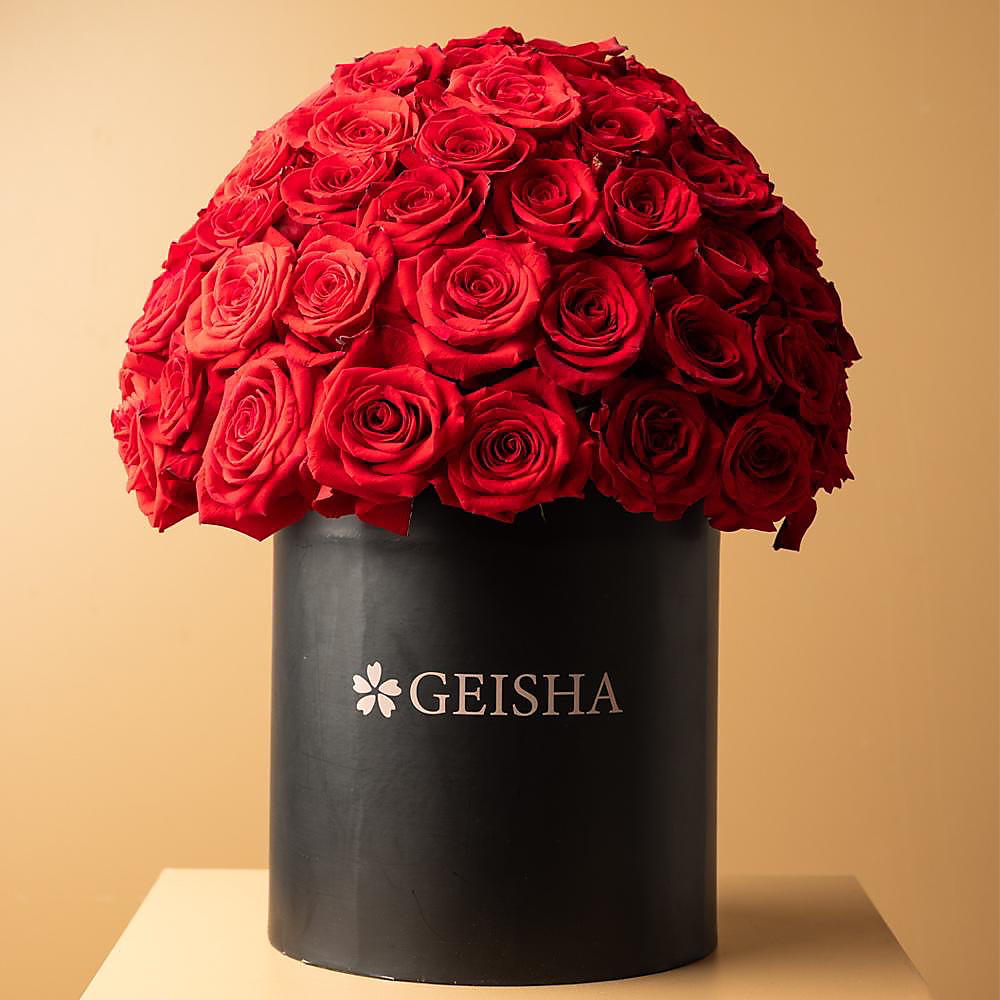 Black Blooming Box