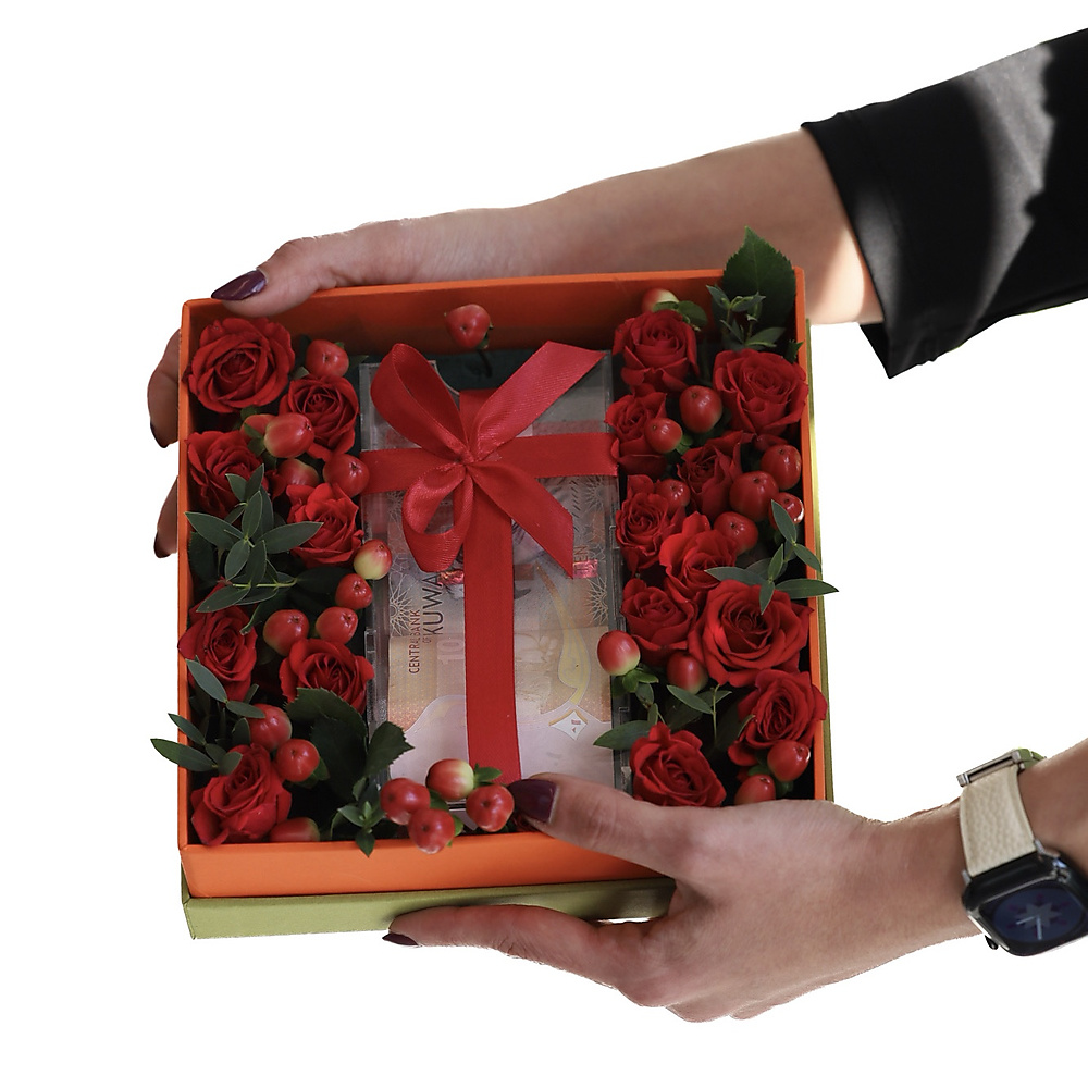 Red cash box