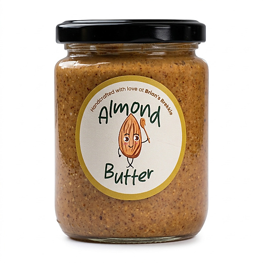 Almond Butter Jar. | Brian's Market. | Brian's Brekkie
