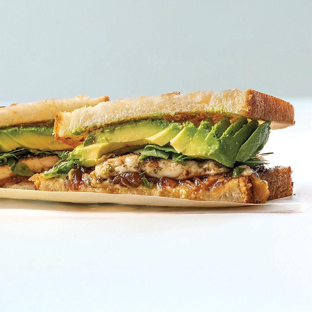 Caramelized Halloumi Sandwich