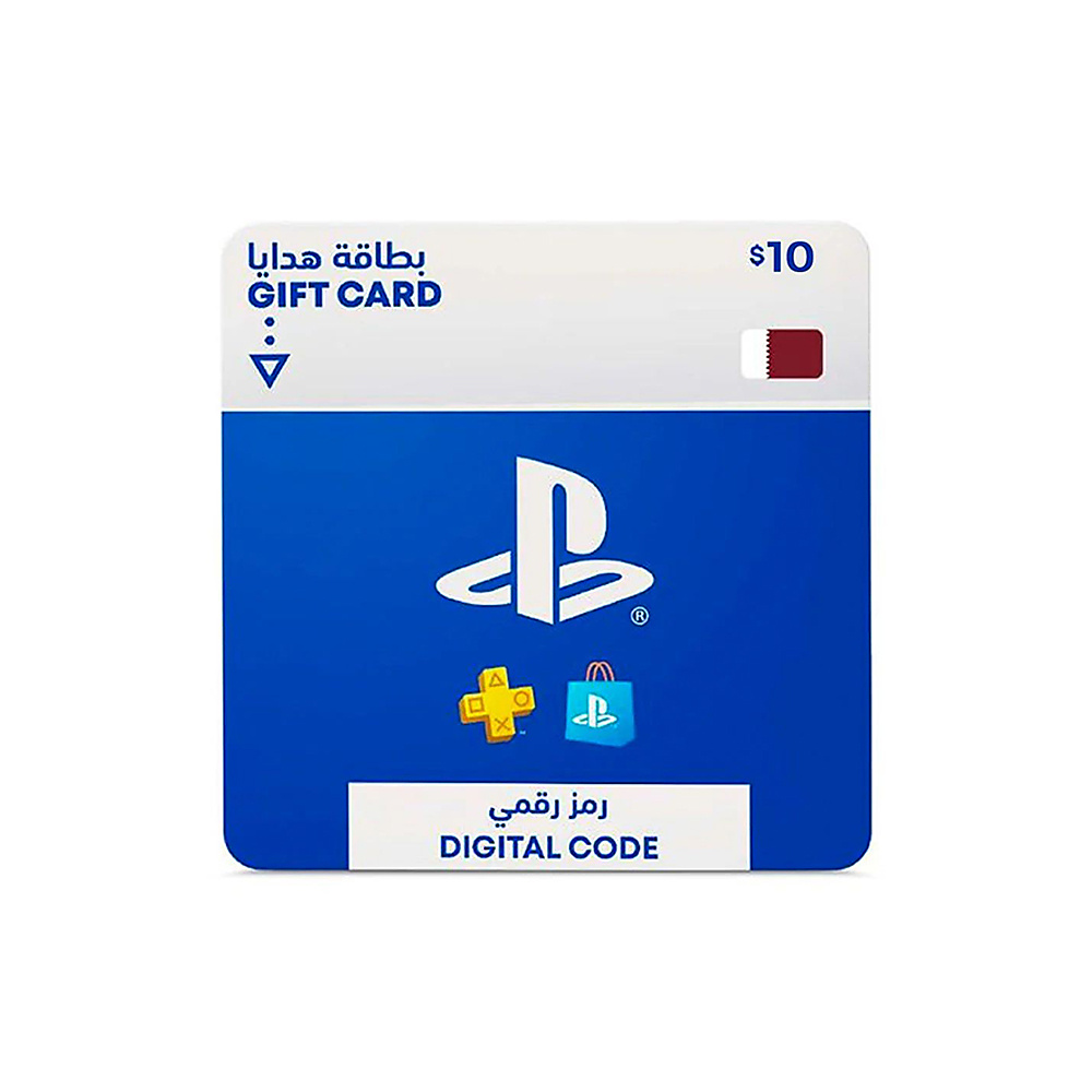 PlayStation Gift Card 10 USD - Qatar (Valid For Qatar Account)