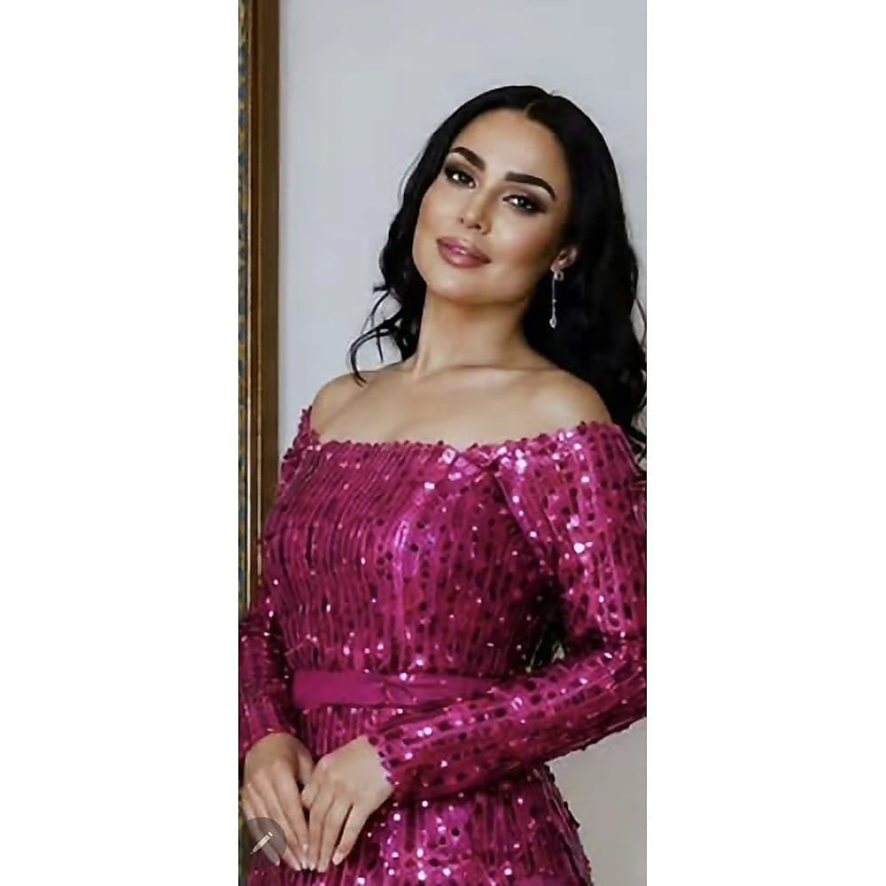 فستان ترتر فوشي وتور