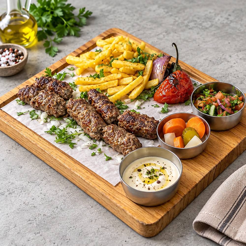 Grilled Kofta Meat