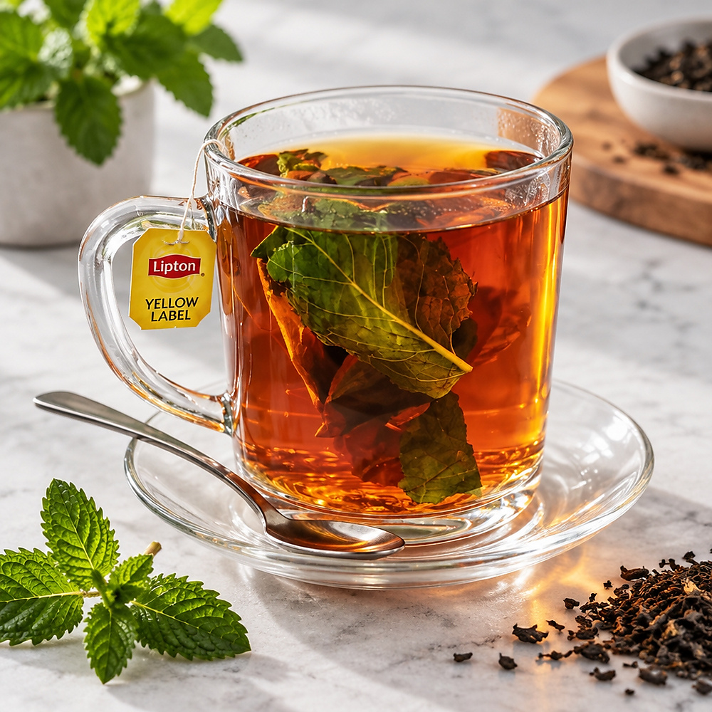 Lipton Tea With Mint