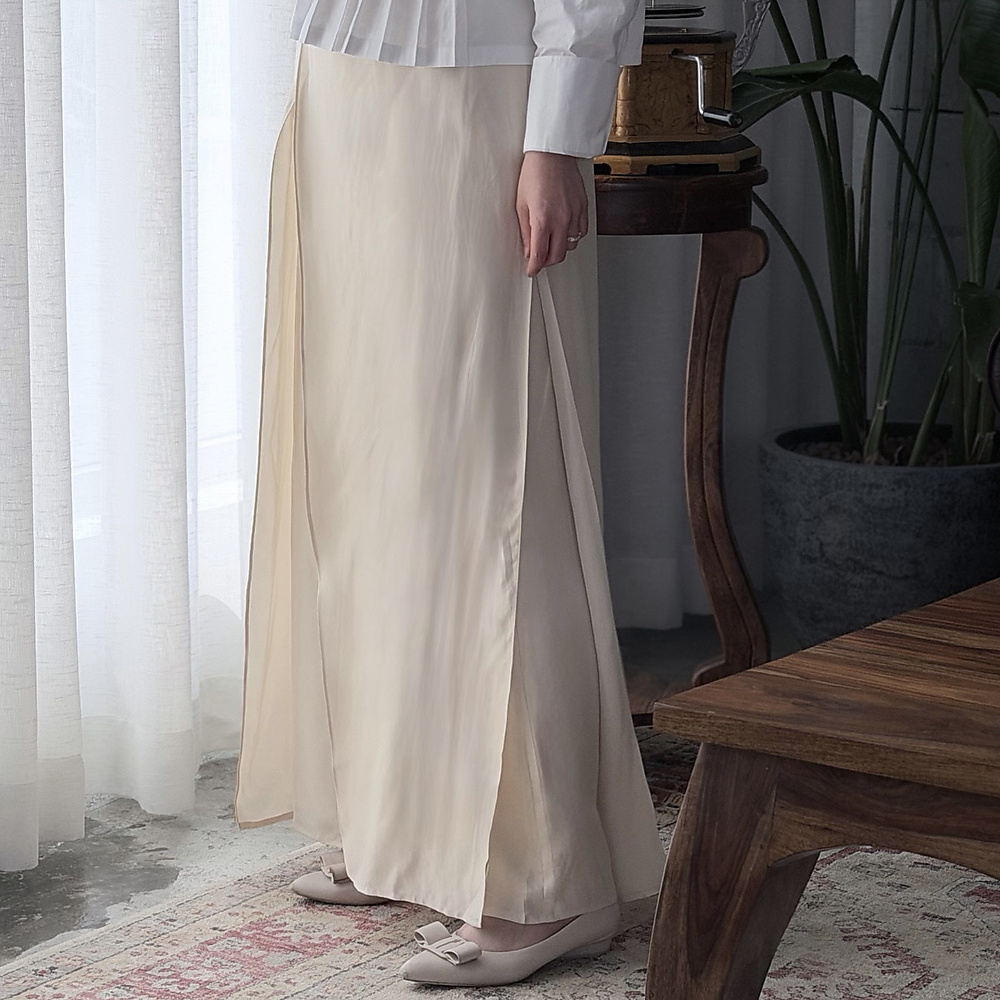 Ivory Cross Pants