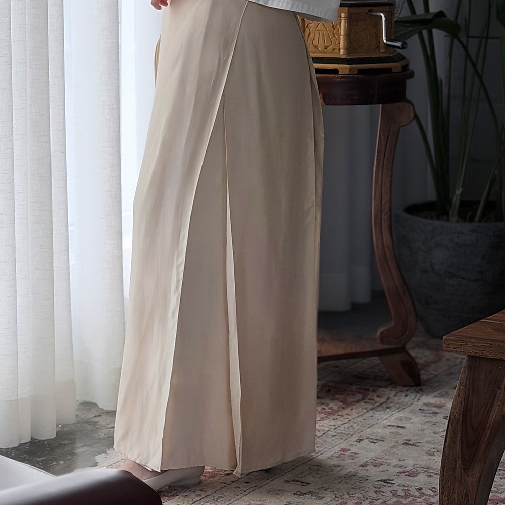 Ivory Cross Pants