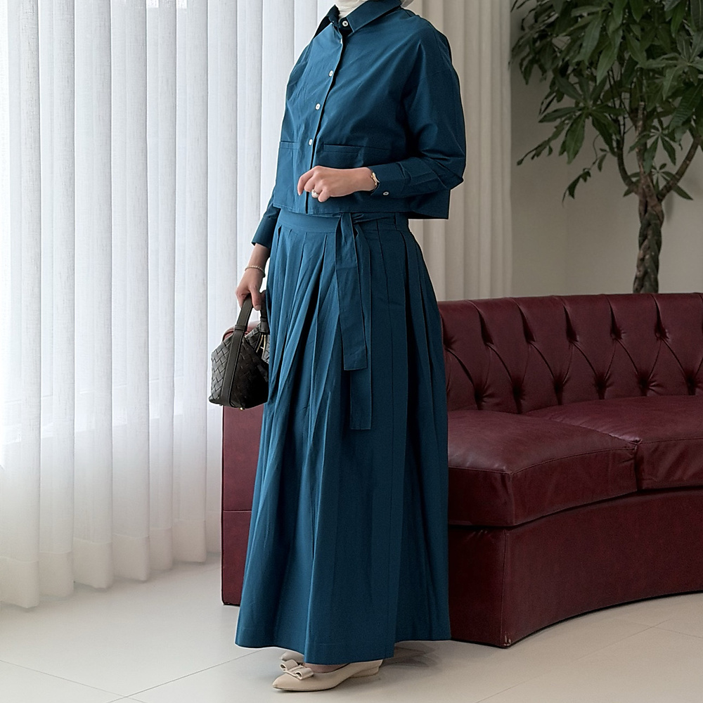 Teal Skirt Set 16.0
