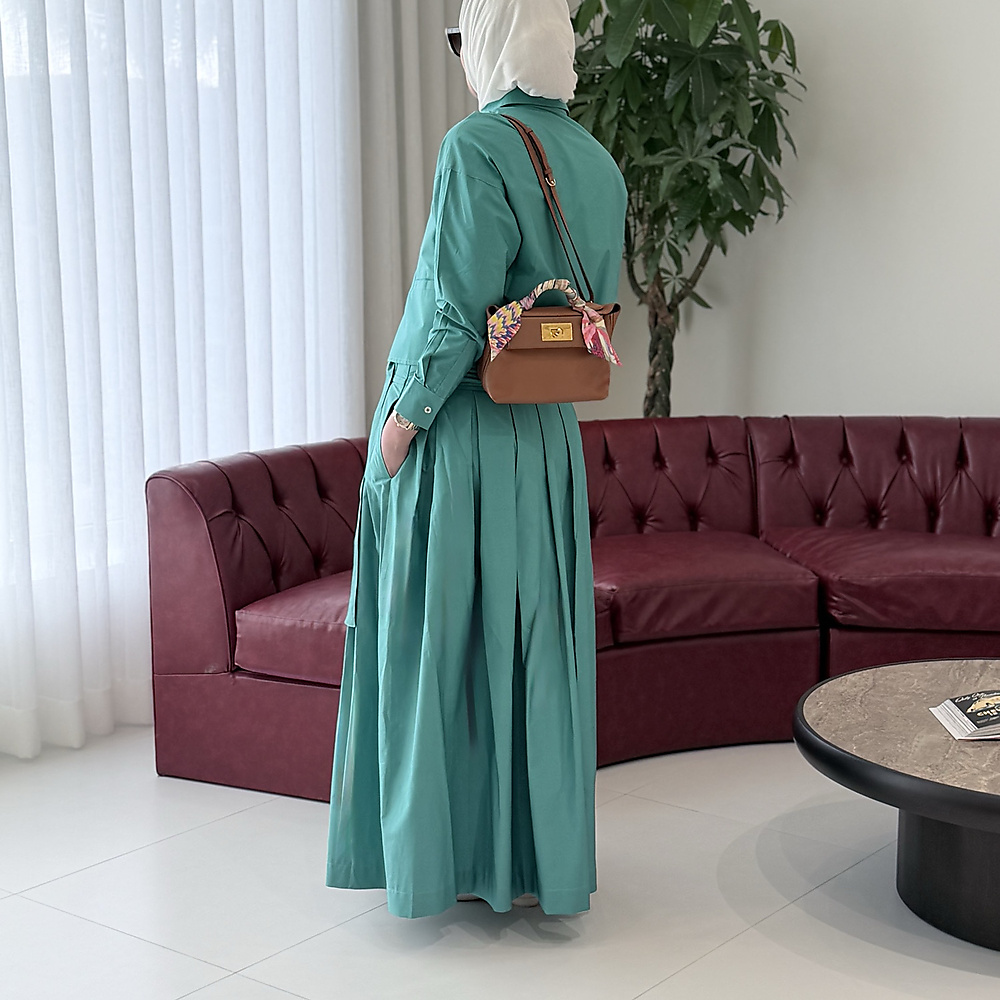 Turquoise Skirt Set 17.0