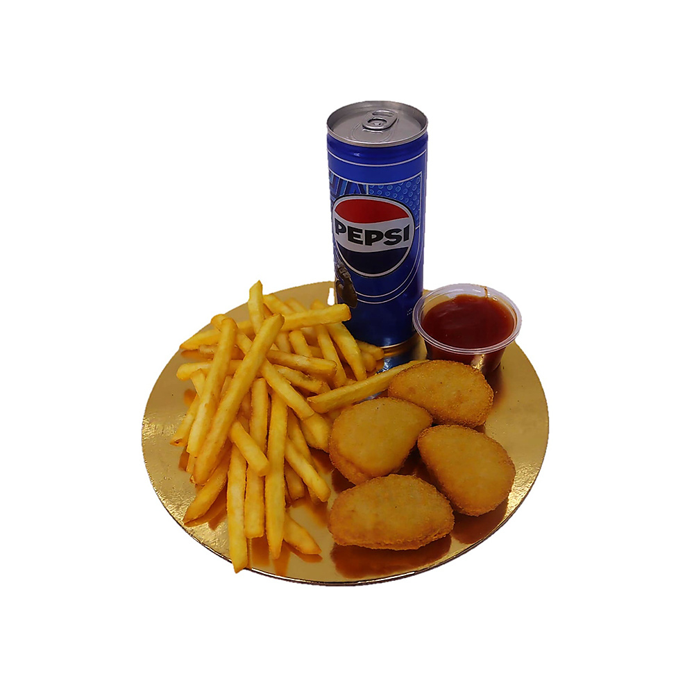 وجبة الأطفال + لعبة مجانية