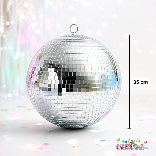 Disco Ball with (Rotating motor) - (35 cm)