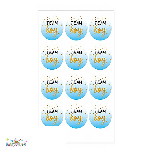 12 ستكر Team Boy