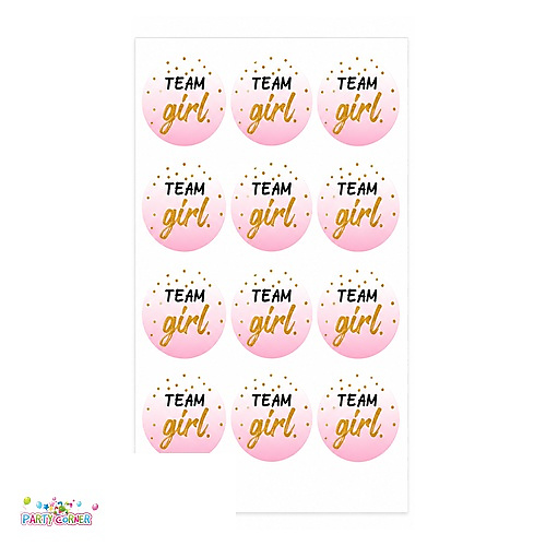12 ستكر Team Girl