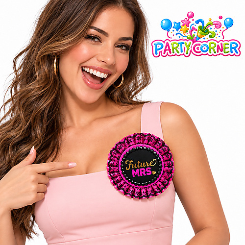 Future Mrs. Badge – Pink & Black