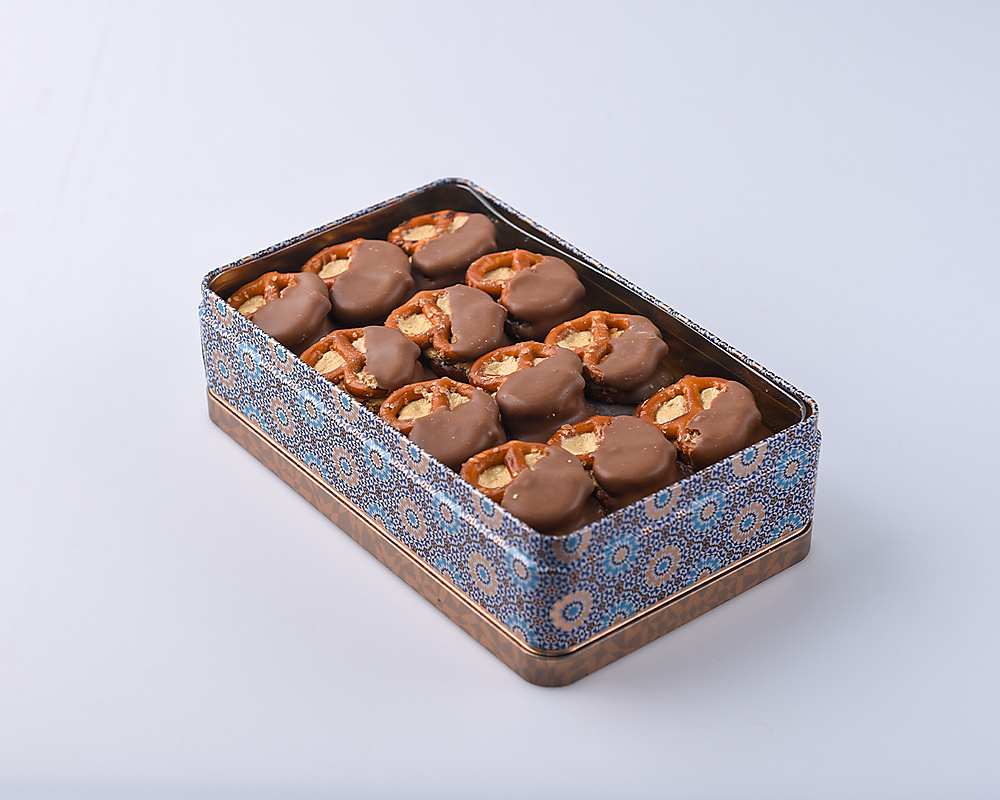 بريتزل الرهش والكاكاو