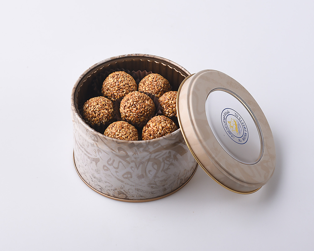 mini simsimiya balls with molasses