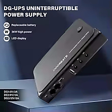 مزود طاقة احتياطي لا منقطعة (UPS) 36 واط للراوترات (ببطاريات قابلة للاستبدال)