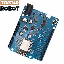 لوحة تطوير واي فاي WeMos D1 UNO R3 (مبنية على شريحة ESP8266)