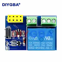وحدة مرحل (Relay) ذكية 5 فولت مع شريحة واي فاي (ESP-01S)