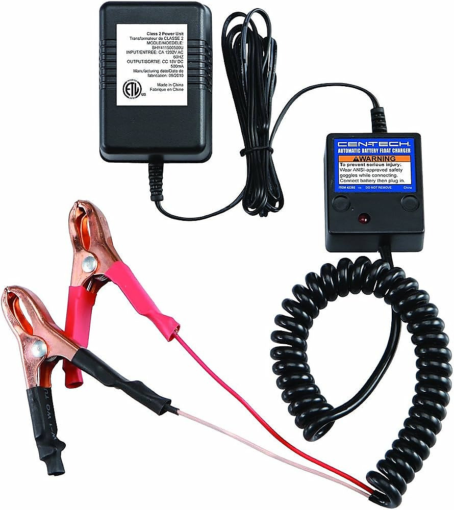شاحن صيانة وبطاريات أوتوماتيكي ذكي (Float Trickle Charger) 12 فولت من Cen-Tech