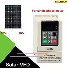 محول تردد وإنفرتر طاقة شمسية (Solar VFD) بقدرة 2.2 كيلو واط (3 حصان) غطاس