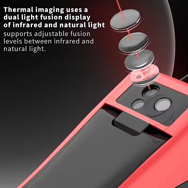جهاز قياس متعدد ذكي مع كاميرا حرارية (ZOYI R01 2-in-1 Thermal Imaging Multimeter) بدقة 25000 بكسل
