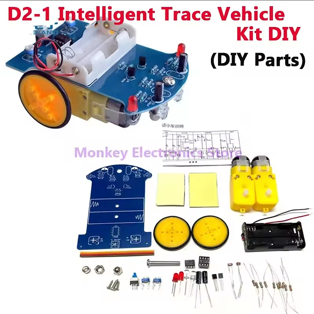 DIY Intelligent Trace Vehicle