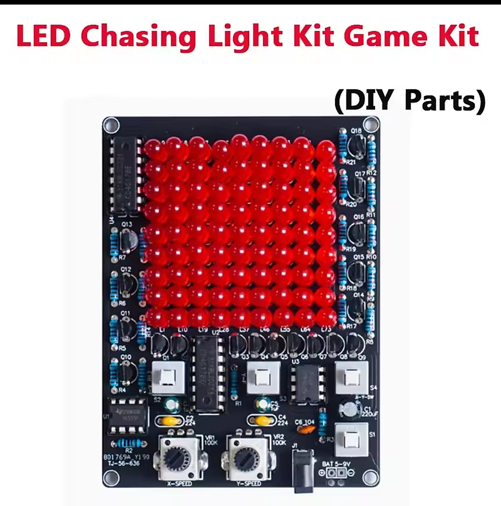 LED Chasing Light Game Kit