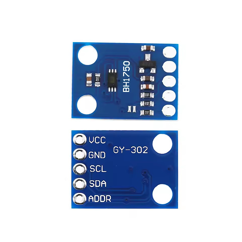 وحدة استشعار شدة الإضاءة (Lux) موديل GY-302 BH1750 متوافقة مع أردوينو