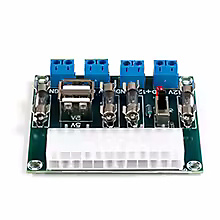 لوحة تحويل طاقة الكمبيوتر المكتبي (ATX) إلى مخارج طاقة متعددة - XH-M229