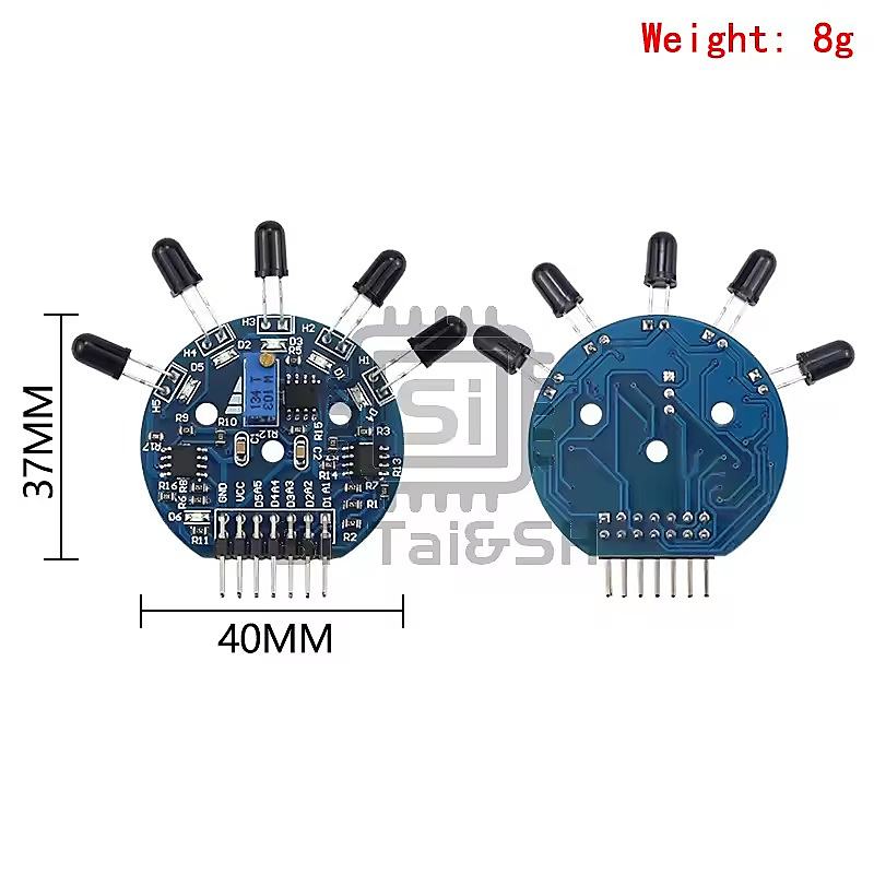 وحدة حساس اللهب خماسي الاتجاهات (MK00215) لمشاريع الروبوتات والأردوينو