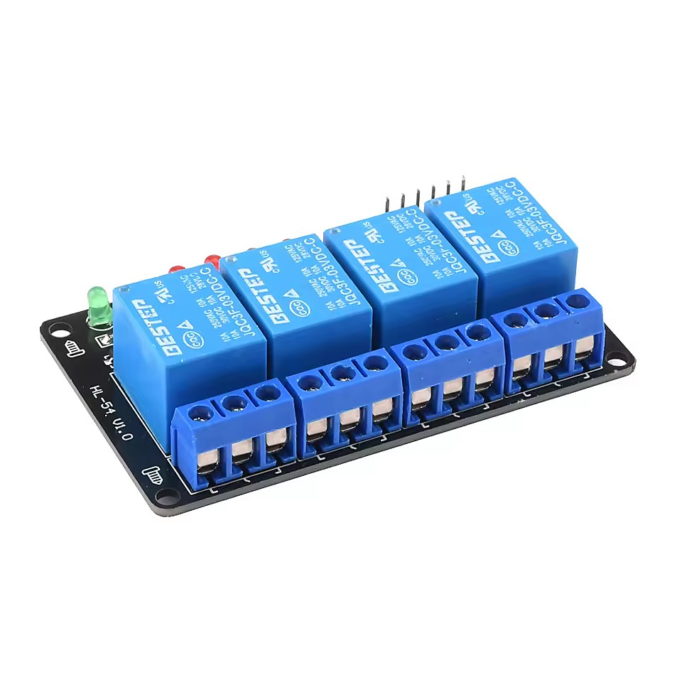 وحدة ريلاي (3 فولت) بـ 8 قنوات مع مؤشر LED