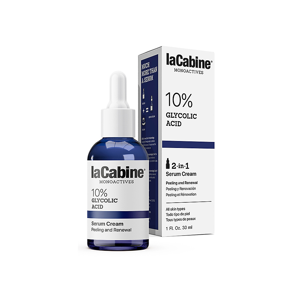 laCabine MONOACTIVE 10% GLYCOLIC ACID SERUM CREAM 30ML