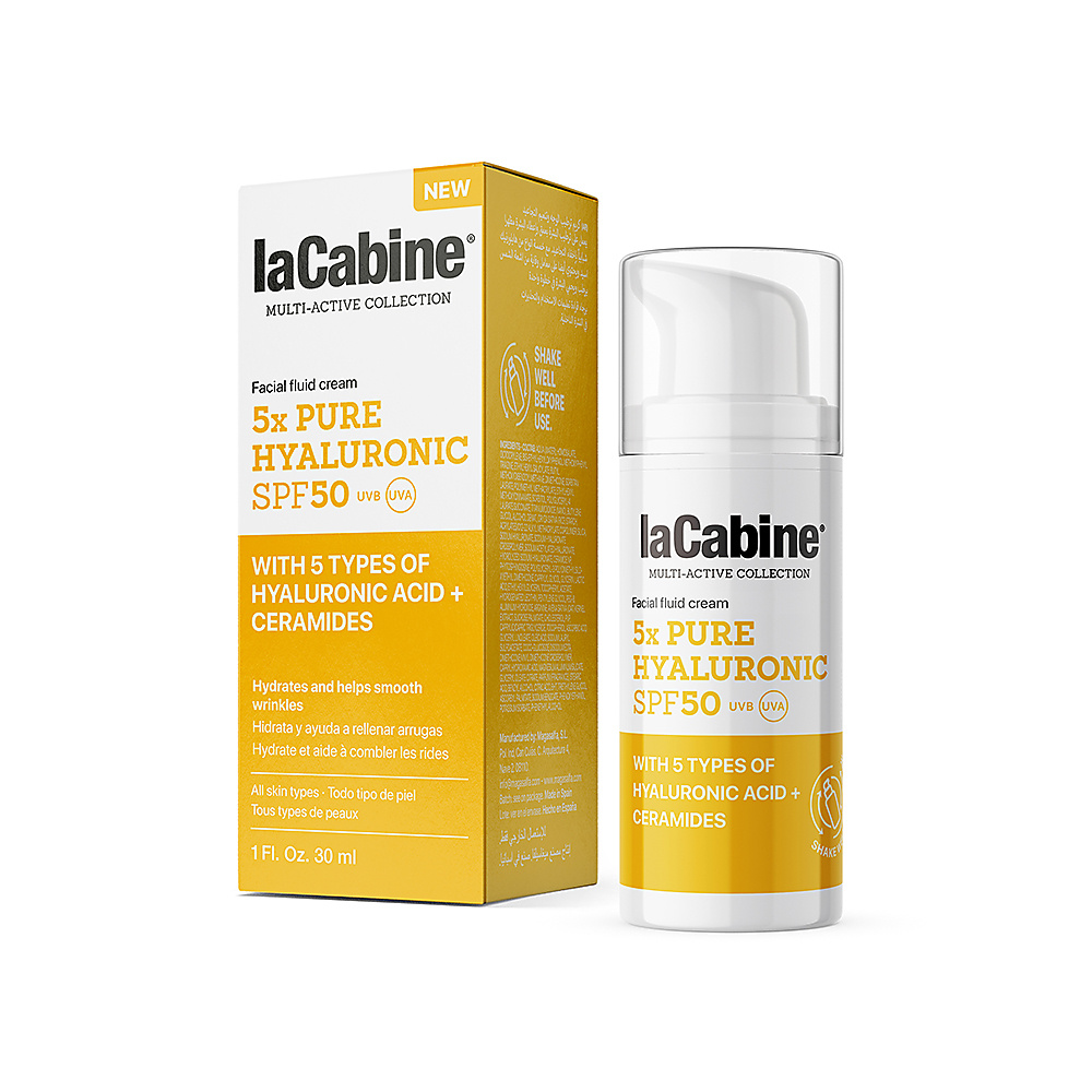 LACABINE-5XPURE HYALURONIC SPF50 30ML