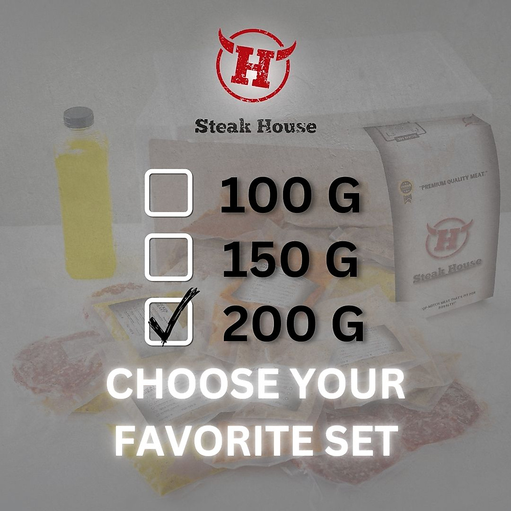 choose your favorite set for 200g