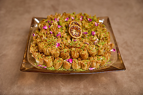صينية 130 حبة ميني بقشة