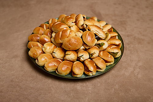 صينية 54 حبة من ميني صمون الحمسات ( بطاط - باذنجان - بزاليا )