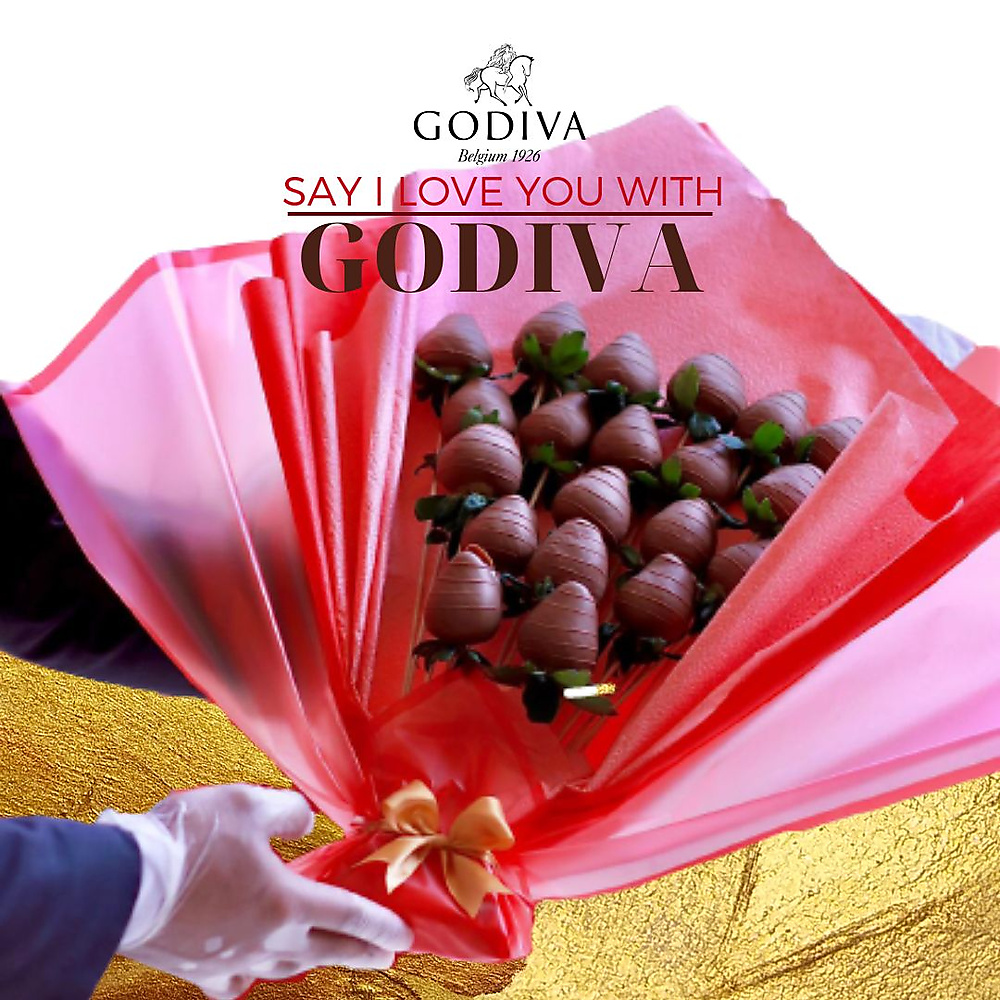 Chocolate Dipped Strawberries Bouquet