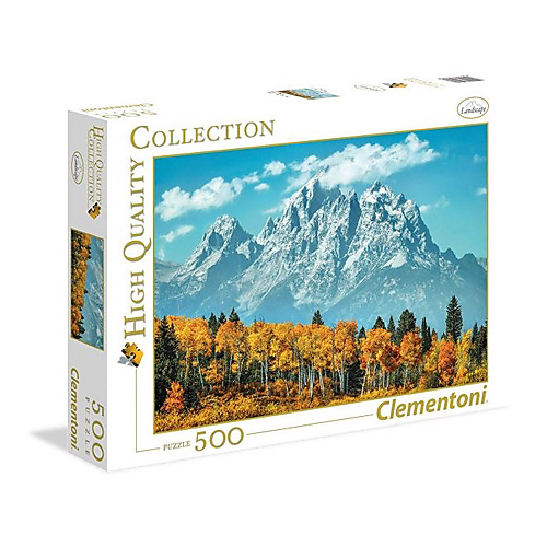 بزلGrand teton in fall (500 قطعة) - Clementoni